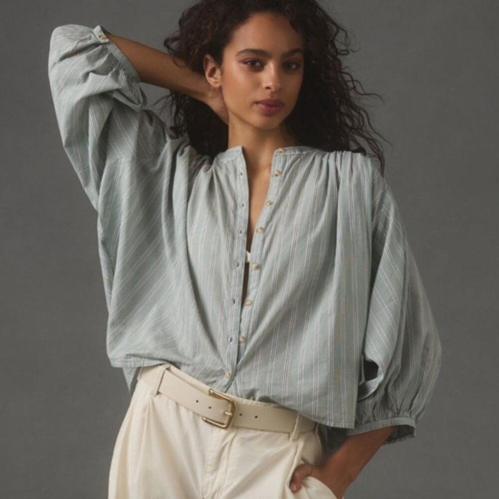 NWT Anthropologie Pilcro The Sidney Batwing Blouse